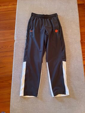 Nike Clemson Tigers Joggers Sweatpants * Team Issue * Men's L * Like New!